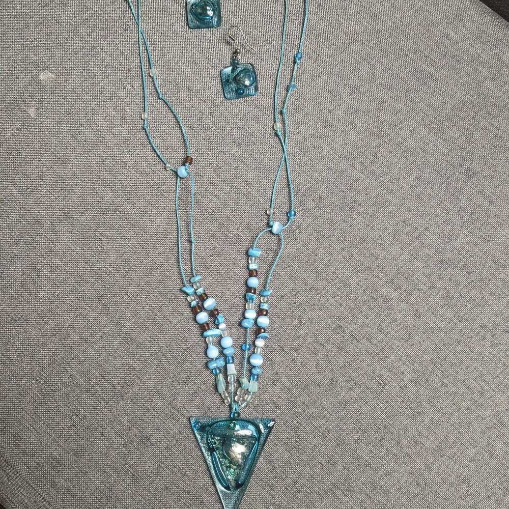 Earring and Necklace Set